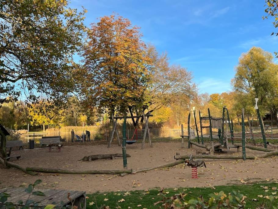 Ferienwohnung Am Glockensee Bad Laer Bagian luar foto